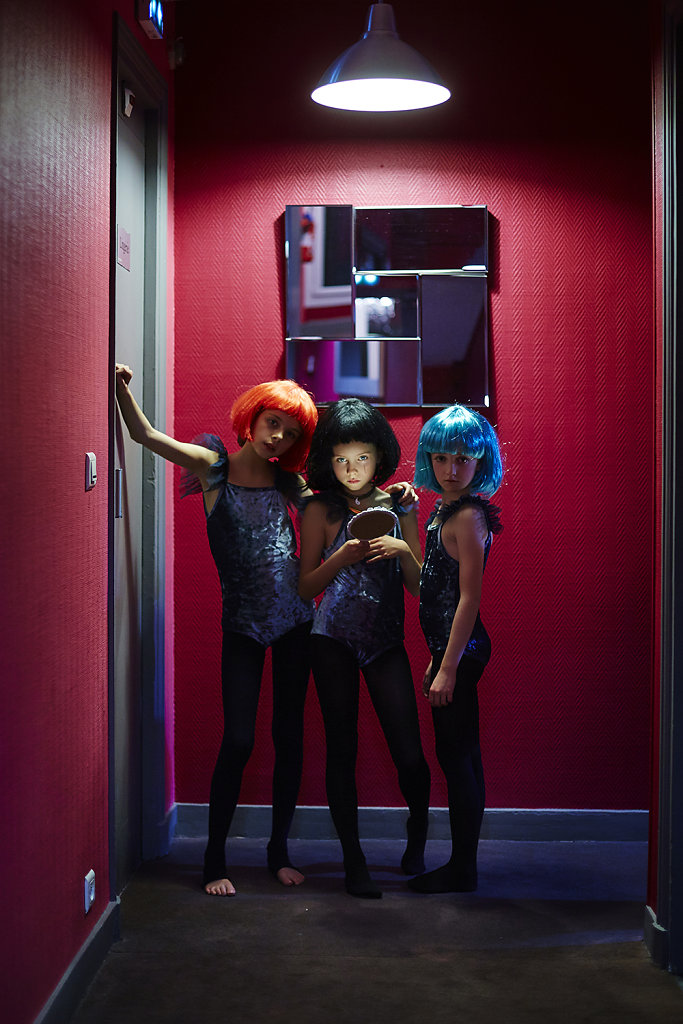 Pinky Hotel Paris - Kids Fashion Photography © Ahmed Bahhodh Editorial