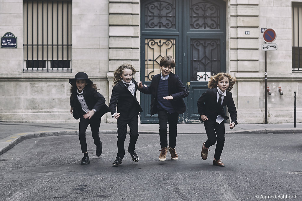 Paris Kids Fashion Photography Editorial © Ahmed Bahhodh